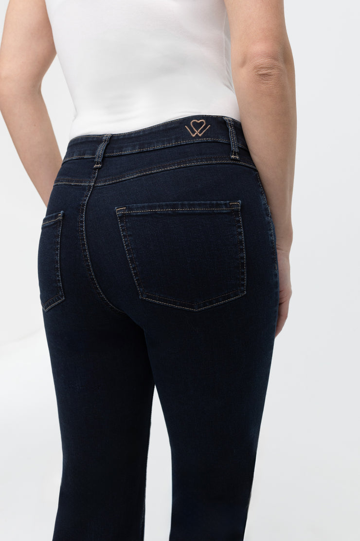 Relaxed Straight Blue Black