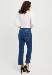 High Waist Kick Leg Authentic Blue Used