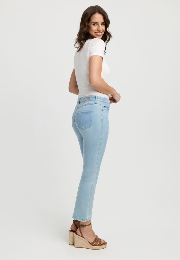 cropped jeans