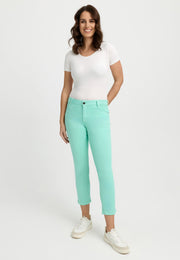 groene 7/8 jeans