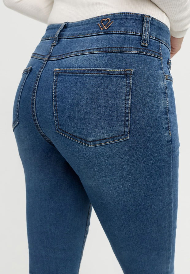 Bootcut Stone Blue Wash