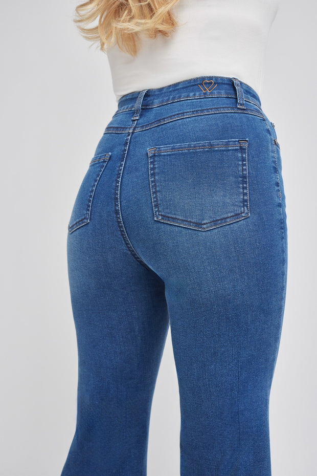 high waisted jeans