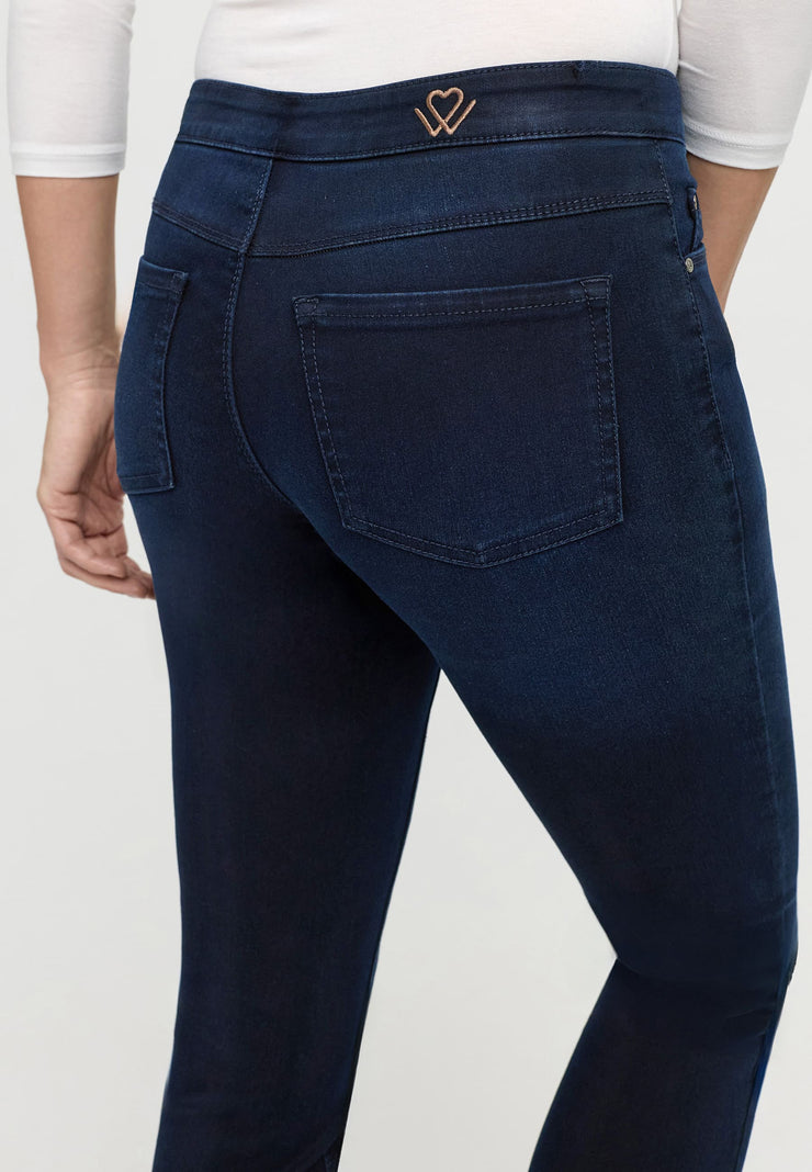 blauwe denim jeans