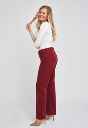 broek rode ribstof