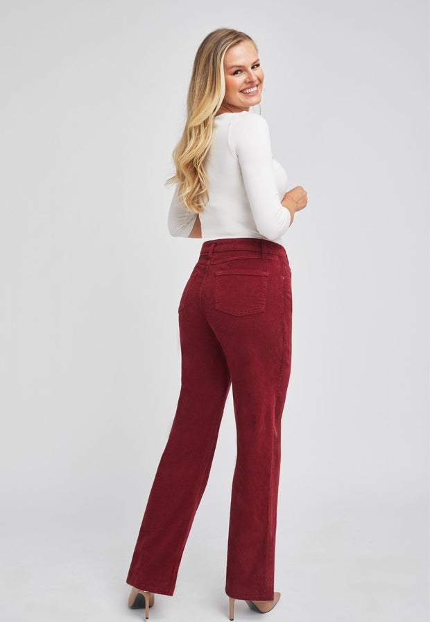 denim roestkleurig corduroy