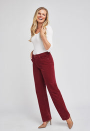 ribfluwele broek