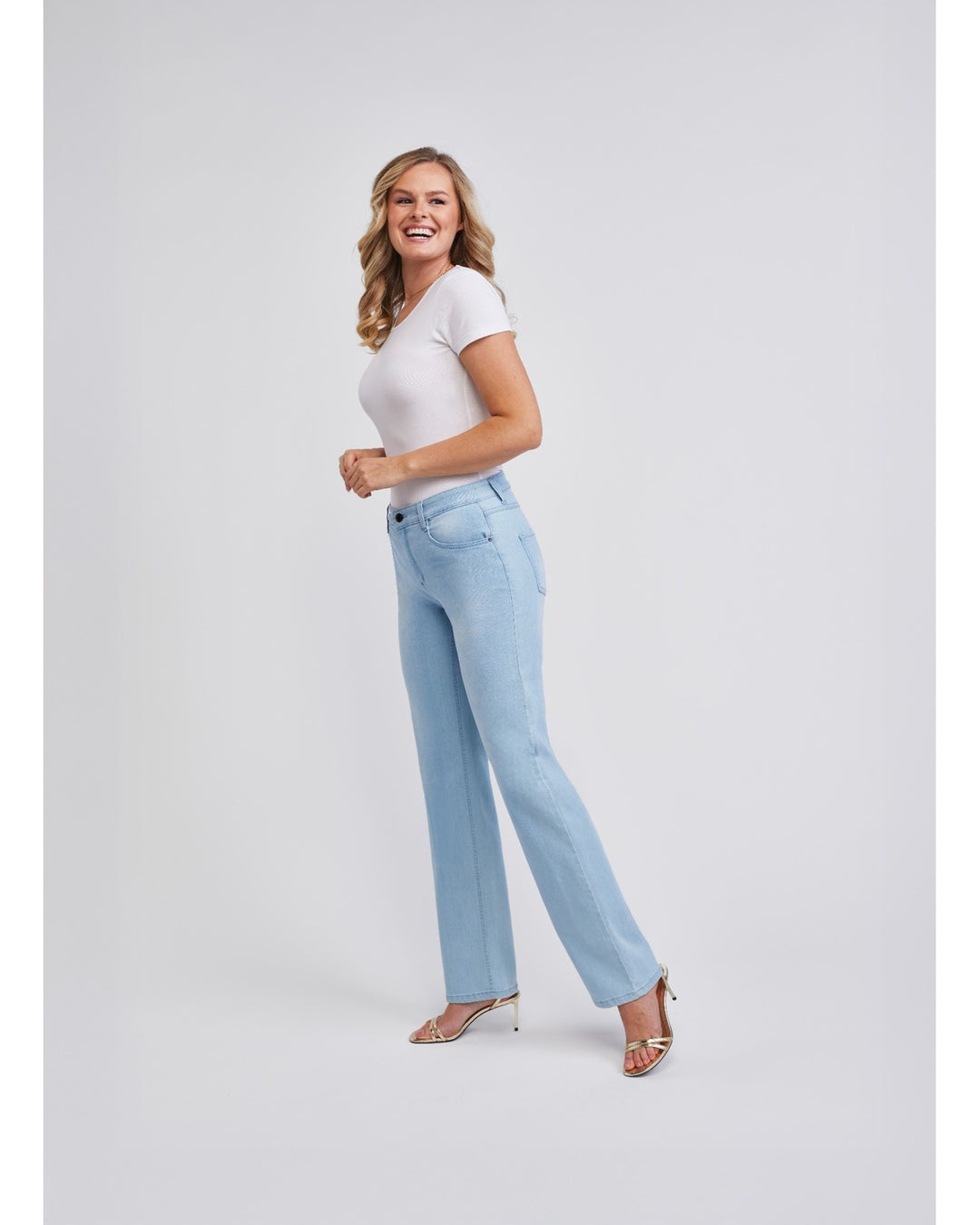 Relaxed Straight Sun Blue – Wonderjeans