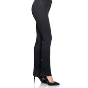 stretch broek wonderjeans regular black jeans WC82200 side view